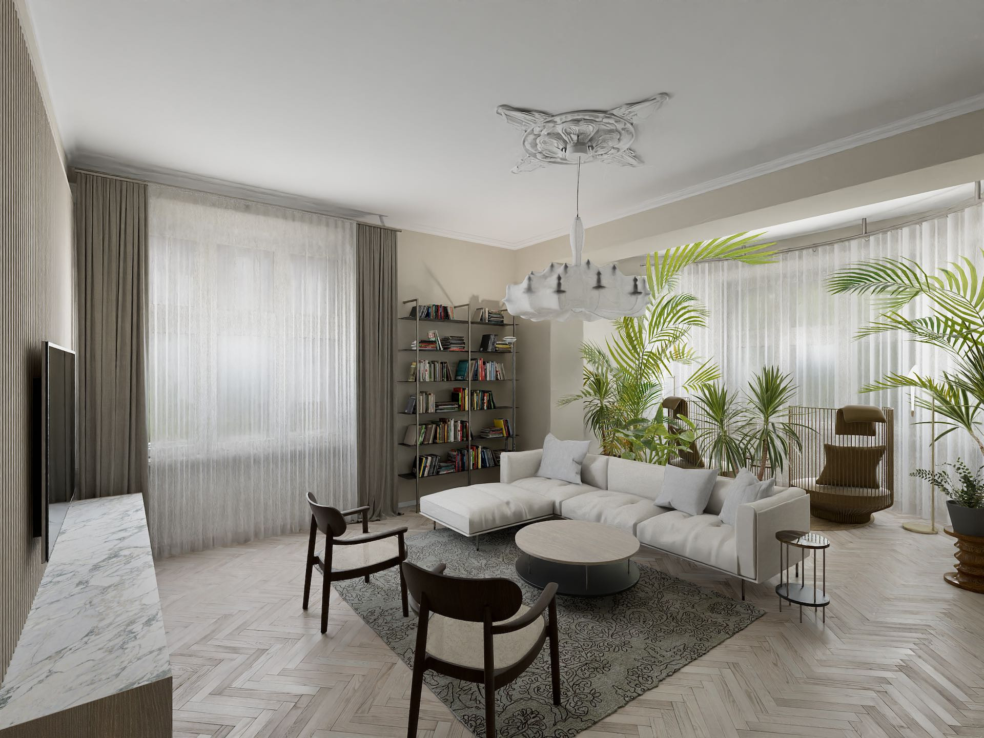 LUXUSNÉ BYTY Palisády Bratislava / Luxury FLATS in Palisady