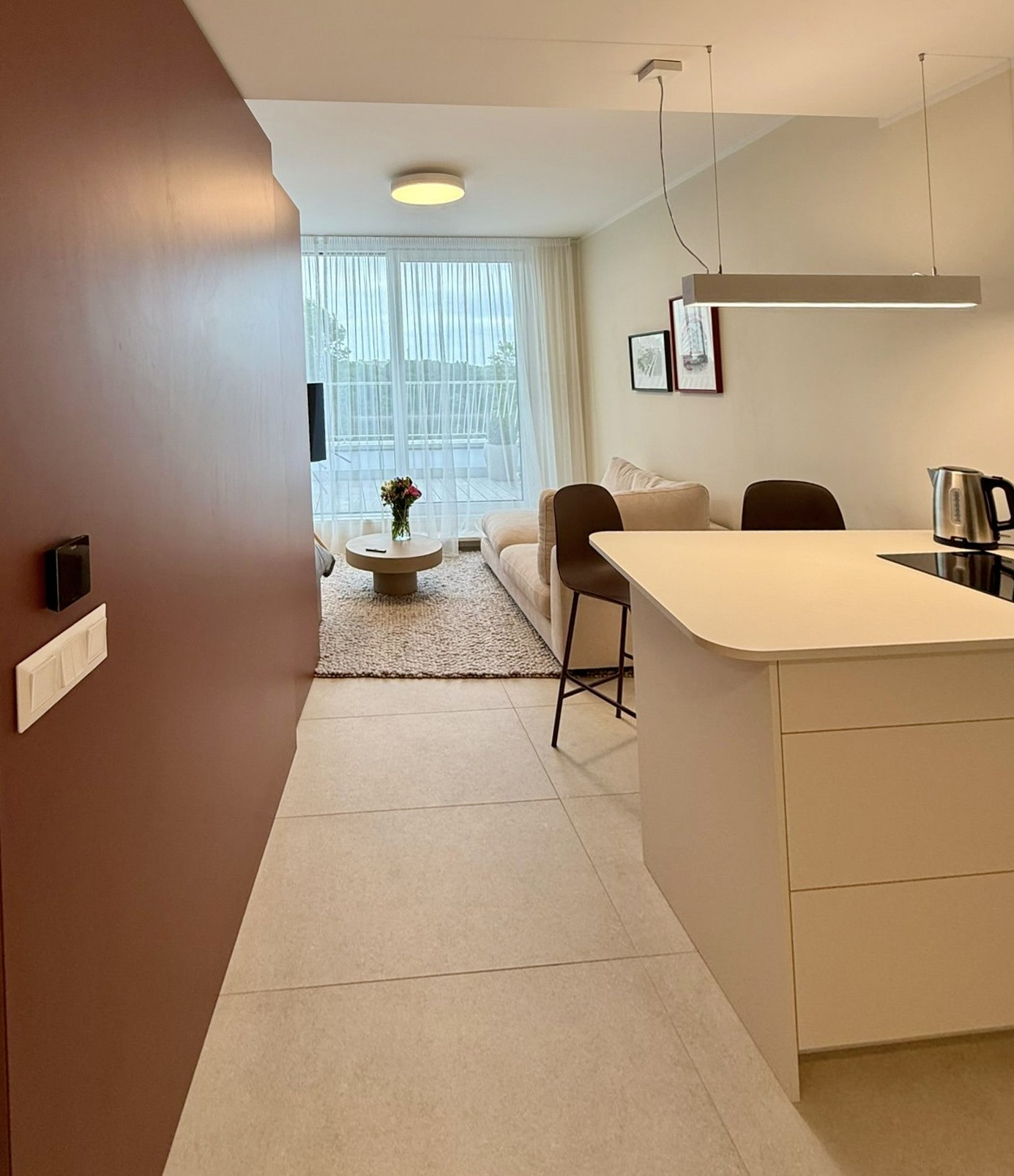 VIDRICA Luxusne zariadený 1,5 izbový byt s výhľadom na Dunaj