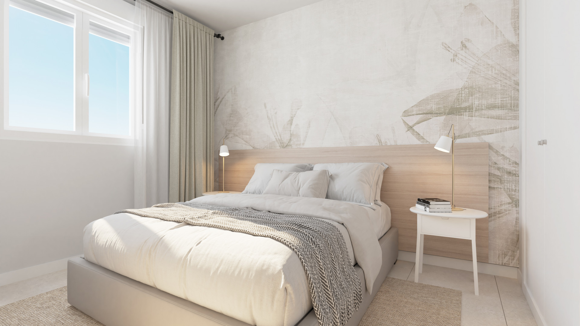 Costa del SOL / 2 spálňový Nový apartmán s veľkou terasou