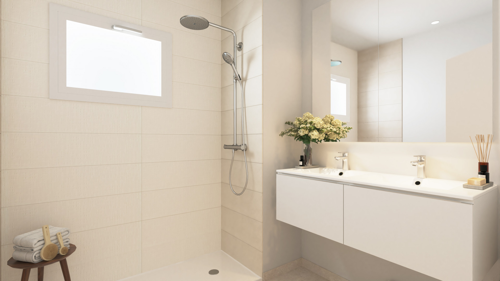 Costa del SOL / 2 spálňový Nový apartmán s veľkou terasou