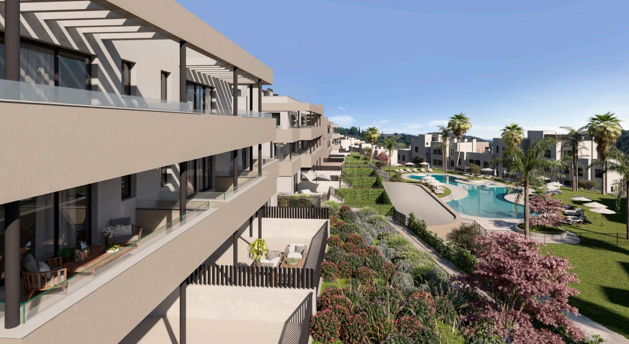 Apartmán na Costa del Sol / Estepona priamo na golfovom ihrisku