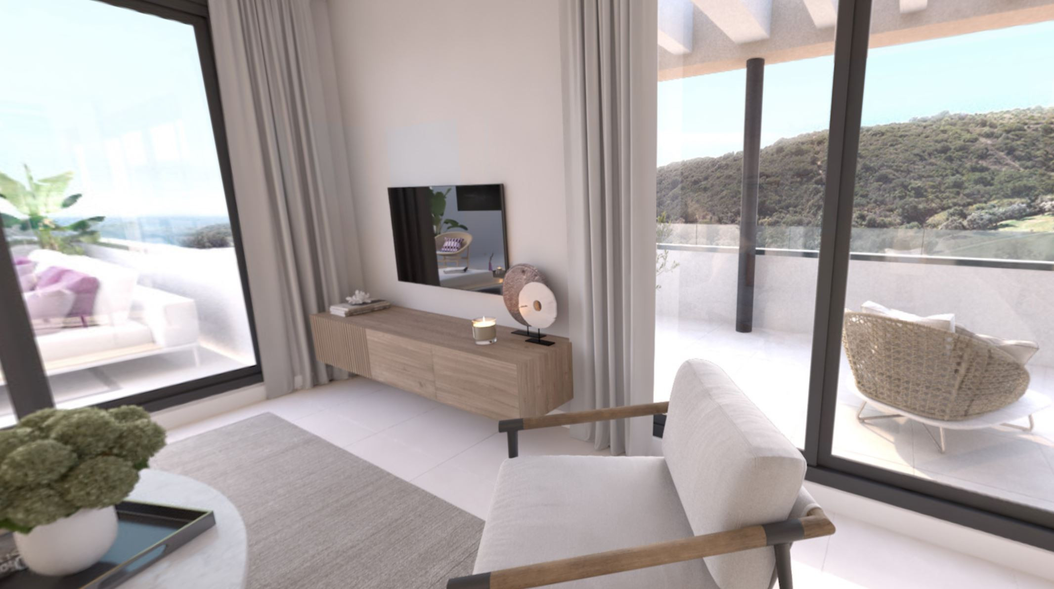 Apartmán na Costa del Sol / Estepona priamo na golfovom ihrisku
