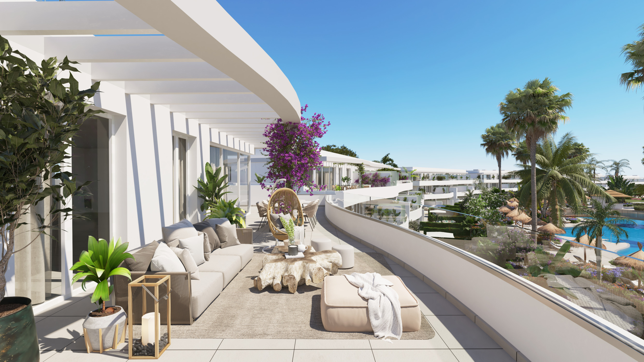 ŠPANIELSKO / COSTA DEL SOL /ŠPIČKOVÝ GOLF REZORT PRI MORI