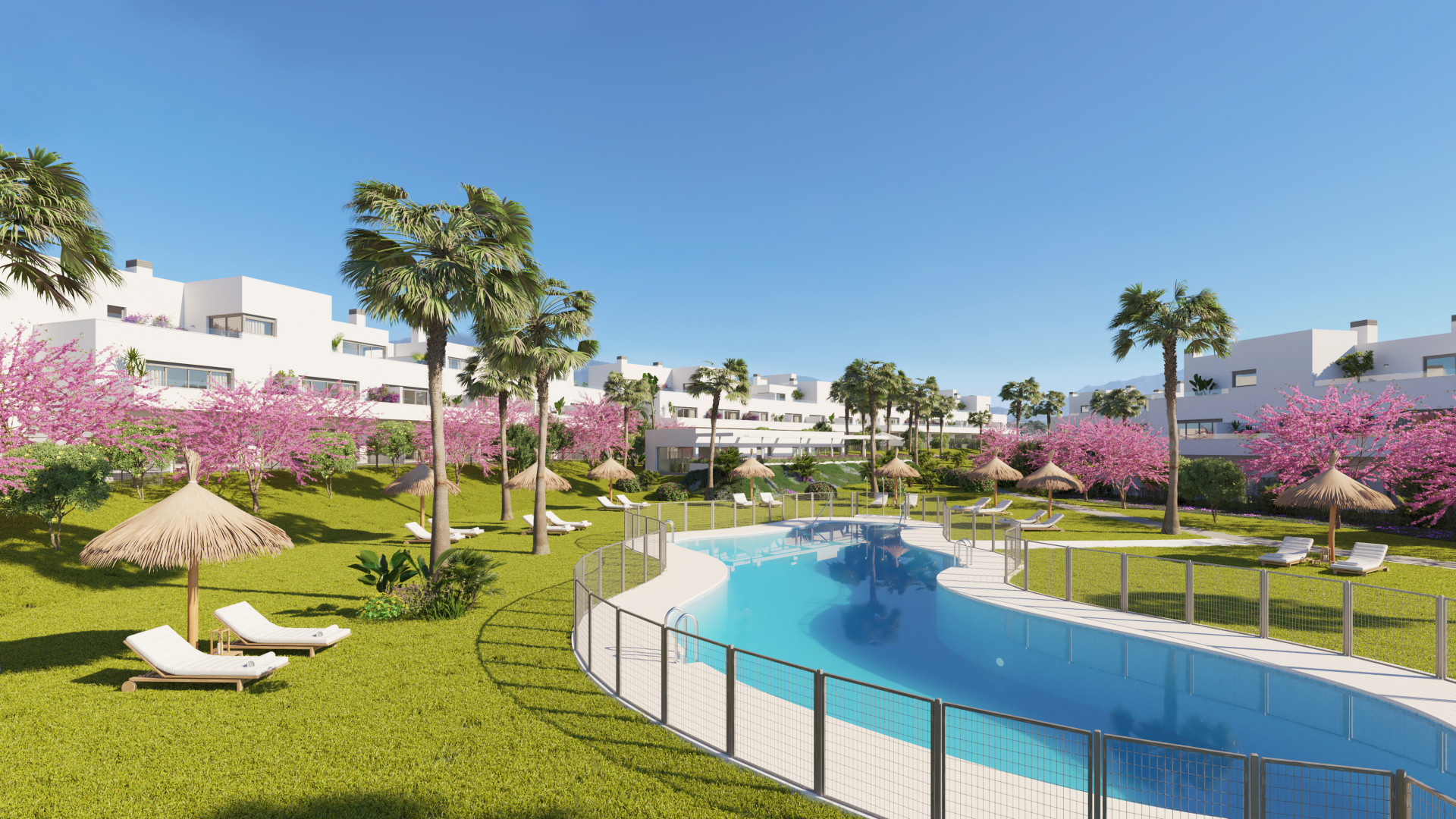 Costa del SOL - MARBELLA 2 spálňový Nový apartmán s veľkou terasou *