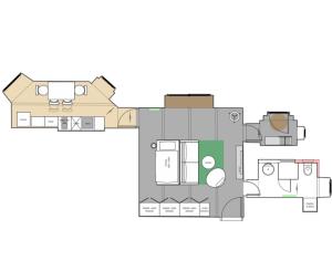 Nový 1,5 izb. BYT/KANCELÁRIĄ s Parkovaním V HISTORICKEJ VILE /PALISÁDY