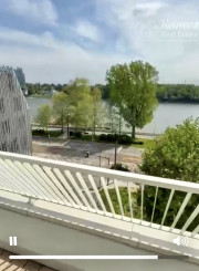 VIDRICA Luxusne zariadený 1,5 izbový byt s výhľadom na Dunaj