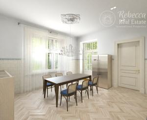 NOVÝ LUXUSNÝ 3 izb. BYT s TERASOU A GARÁŽOU V HISTORICKEJ VILE /PALISÁDY