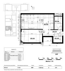 Rača Centrum - Veľký 2 izbový byt s garážou / Novostavba
