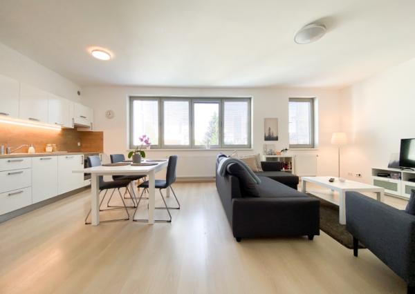 2 Bedrooms appartment near Nivy in Old Town with parking