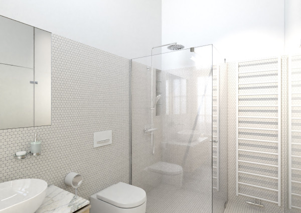 LUXUSNÝ 3 izb. BYT s TERASOU A GARÁŽOU V HISTORICKEJ VILE /PALISÁDY