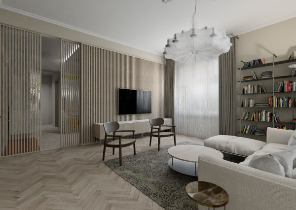 Nový 1,5 izb. BYT/KANCELÁRIĄ s Parkovaním V HISTORICKEJ VILE /PALISÁDY