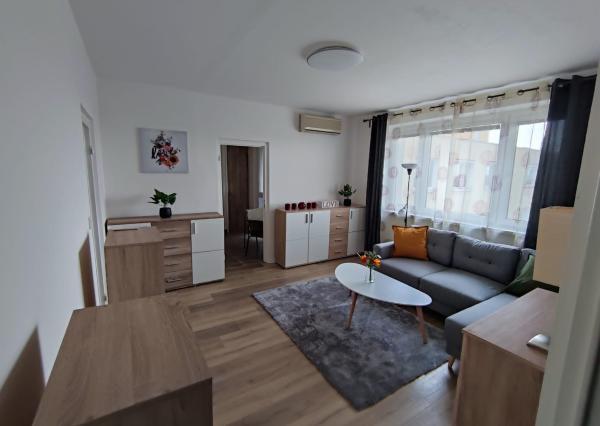 Veľký 2 izbový byt s balkónom a krásnym výhľadom