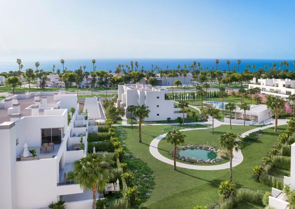 Costa del SOL / 2 spálňový Nový apartmán s veľkou terasou