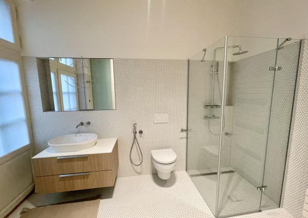 NOVÝ LUXUSNÝ 3 izb. BYT s TERASOU A GARÁŽOU V HISTORICKEJ VILE /PALISÁDY