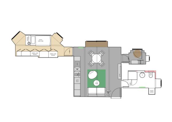 Nový 1,5 izb. BYT/KANCELÁRIĄ s Parkovaním V HISTORICKEJ VILE /PALISÁDY