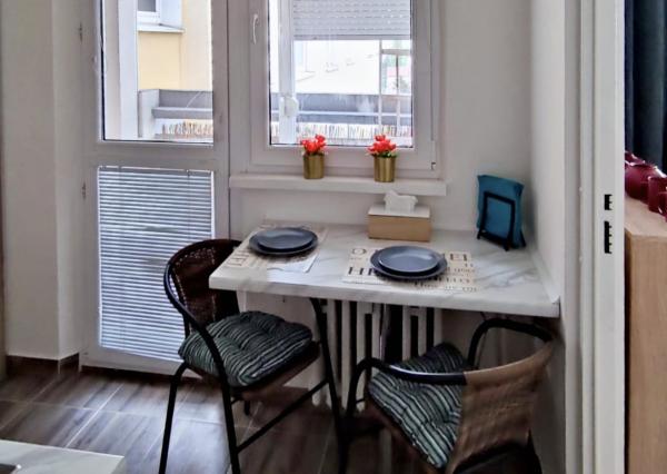 Veľký 2 izbový byt s balkónom a krásnym výhľadom