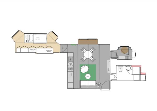 Nový 1,5 izb. BYT/KANCELÁRIA V HISTORICKEJ VILE /PALISÁDY