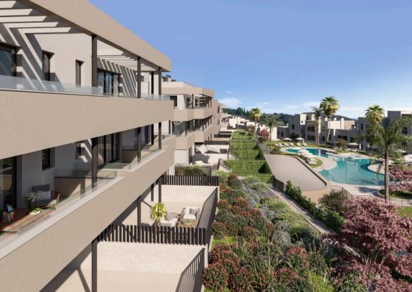 Apartmán na Costa del Sol / Estepona priamo na golfovom ihrisku
