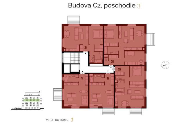 Nový 1 izbový byt v novostavbe Pekná Cesta – Bratislava