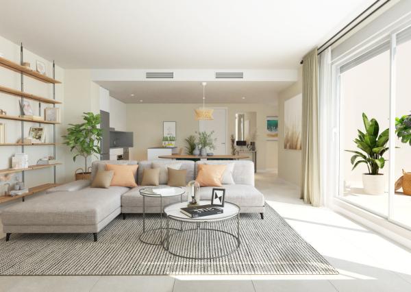 Costa del SOL - MARBELLA 2 spálňový Nový apartmán s veľkou terasou *