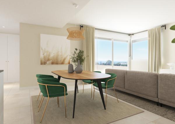 Costa del SOL - MARBELLA 2 spálňový Nový apartmán s veľkou terasou *