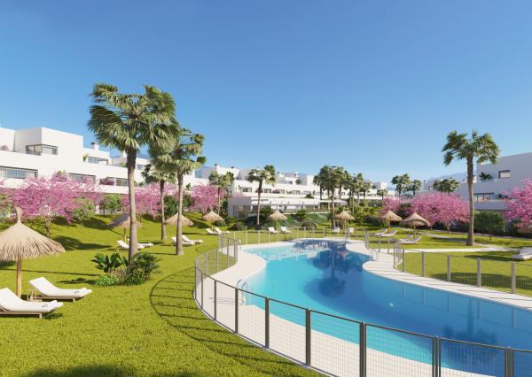 Costa del SOL - MARBELLA 2 spálňový Nový apartmán s veľkou terasou *