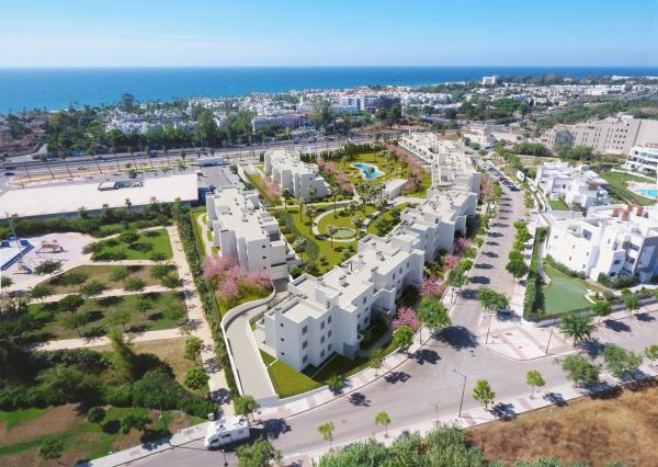 Costa del SOL - MARBELLA 2 spálňový Nový apartmán s veľkou terasou *